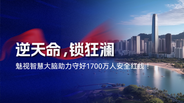 逆天命，锁狂澜：魅视智慧大脑助力守好1700万人安全红线 ！