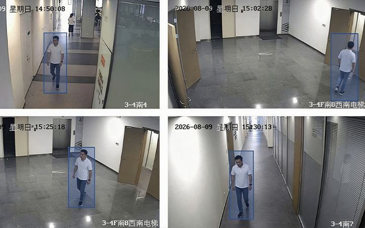 人体检索轨迹回放