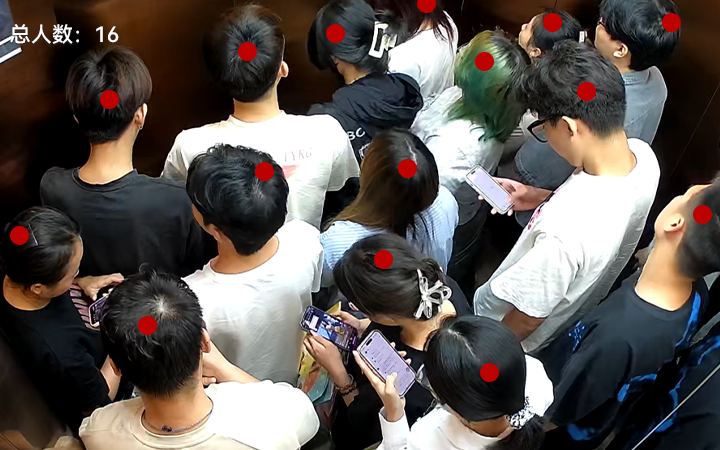 电梯人数统计