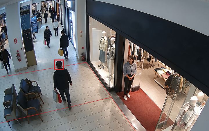 过店客流量统计