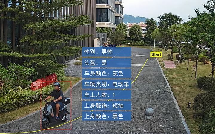 驾驶非机动车属性结构化