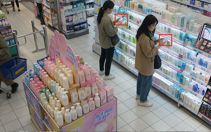 拿取物品检测