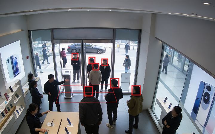 进店客流量统计