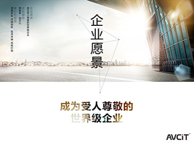 企业愿景 —— 成为受人尊敬的世界级企业