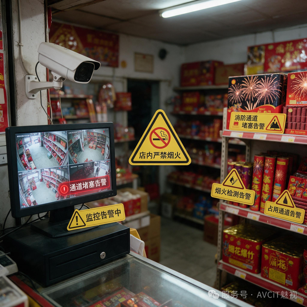 断网不丢告警：门店本地部署，边端 AI 筑牢烟花安全防线