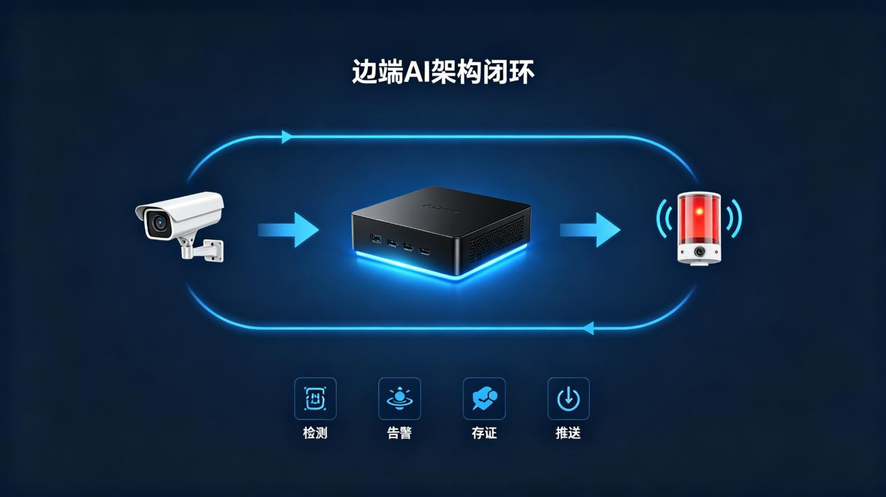 断网不丢告警：门店本地部署，边端 AI 筑牢烟花安全防线